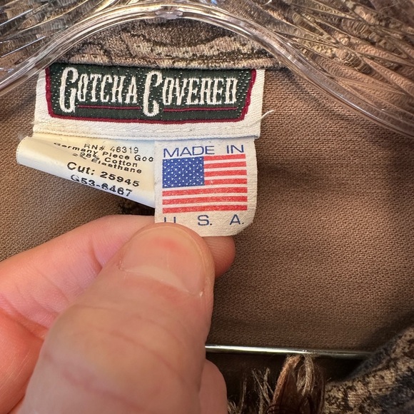 Vintage 90s Gotcha Covered Size Large Floral Blazer Fringe Neck Cuffs Tapestry - Picture 6 of 9